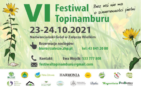 Plakat Festiwal Topinamburu